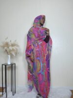 Crocodile print Sudanese Toub - Image 4