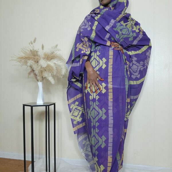 Digital print Sudanese Toub.