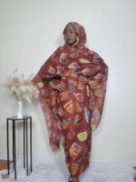 Sudanese Digital Print Toub, Sudanese Toub.