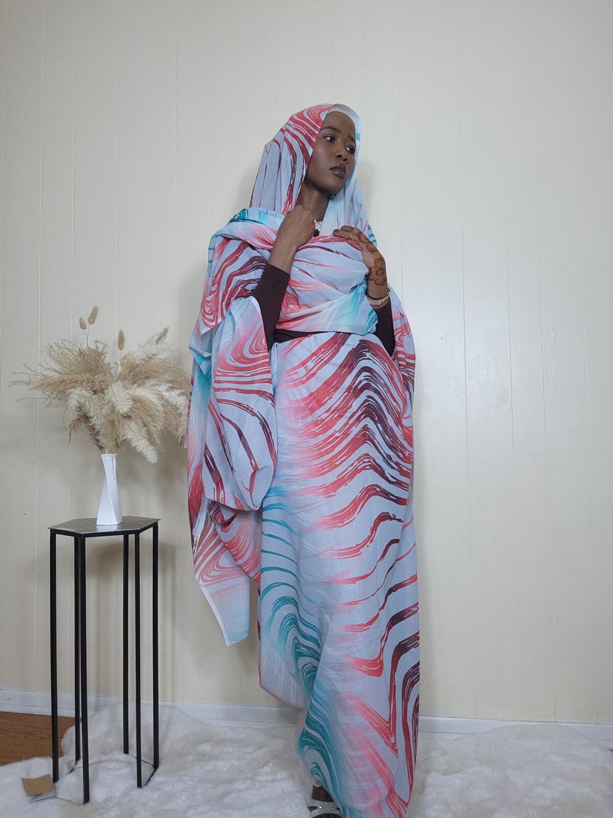 Sudanese Digital print Toub, East African fabric. - Image 2