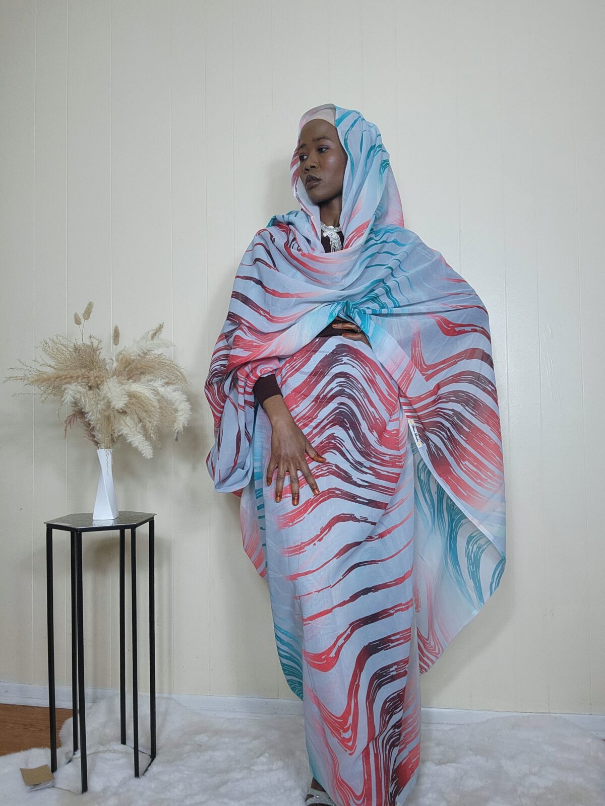Sudanese Digital print Toub, East African fabric. - Image 1